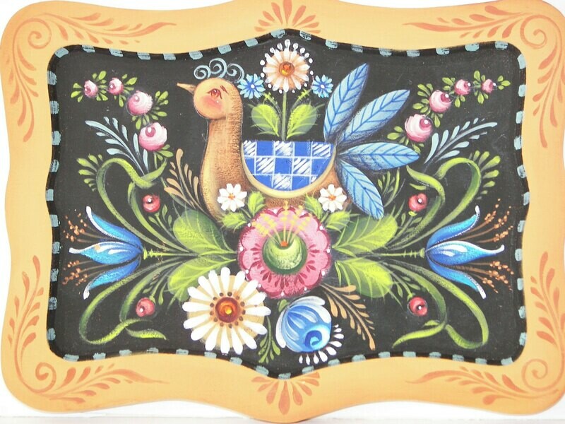 Folk Art Bird - Os Style - 181