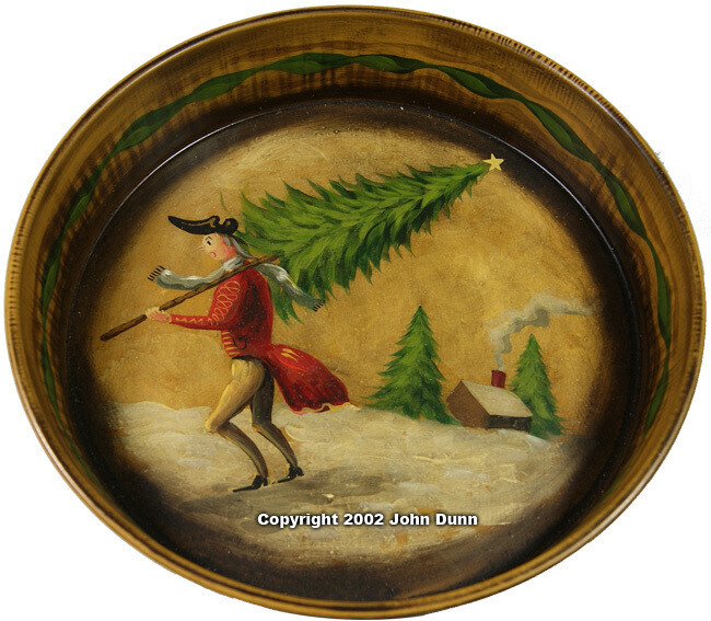 Cake Pan w/Gentleman/Tree