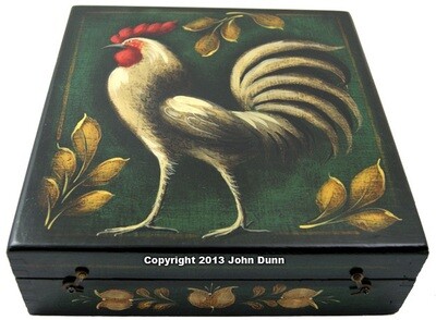 Rooster Square Box