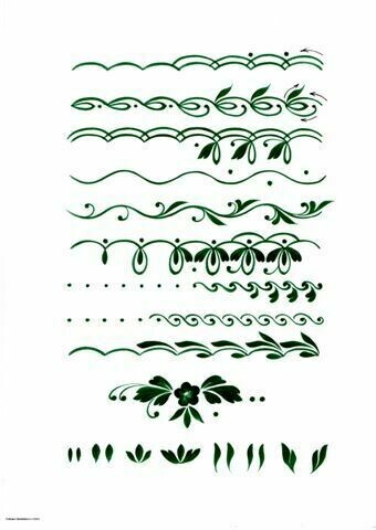 Zhostovo Stroke Worksheets