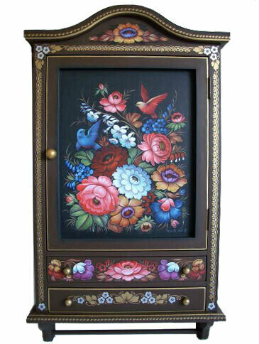 Flower and Bird Cupboard