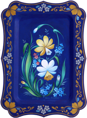Narcissus Tray