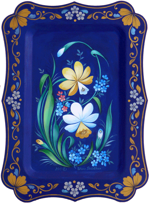 Narcissus Tray