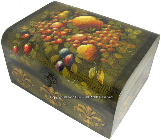 Lg Dome Box w/Fruit