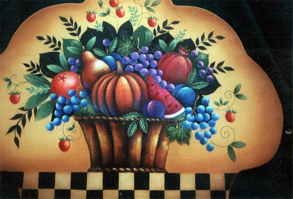 Fruit Basket on Accent Board
