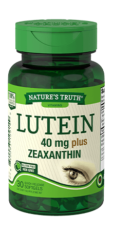Nature’s Truth Lutein 40mg plus Zeaxanthin