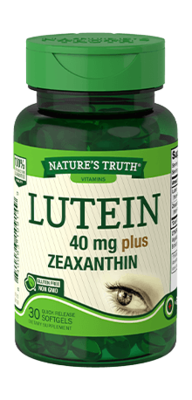 Nature’s Truth Lutein 40mg plus Zeaxanthin