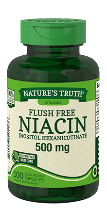 Nature's Truth Niacin (Flush Free) 500mg