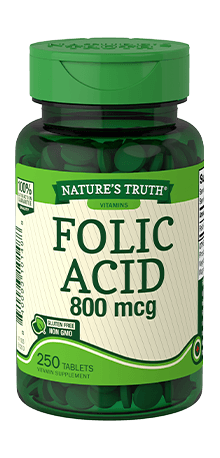 Nature's Truth Folic Acid 800mcg