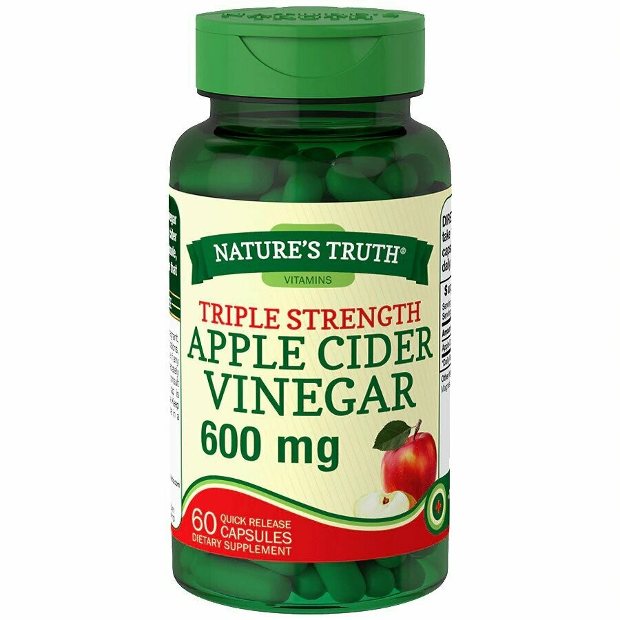 Nature's Truth Apple Cider Vinegar Triple Strength 600MG