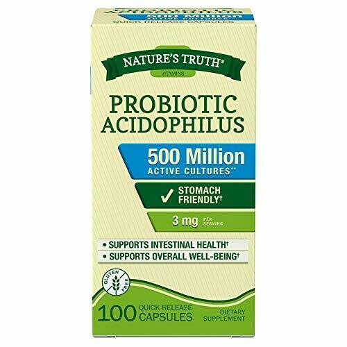 Nature's Truth Probiotic Acidophilus 3mg