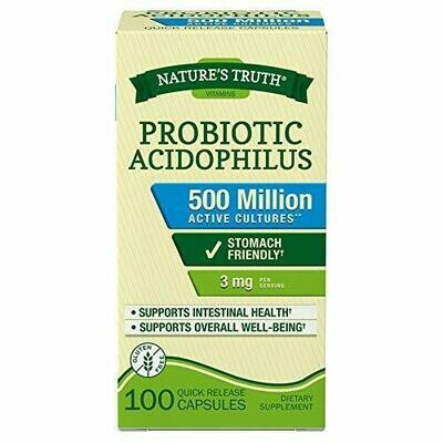 Nature's Truth Probiotic Acidophilus 3mg