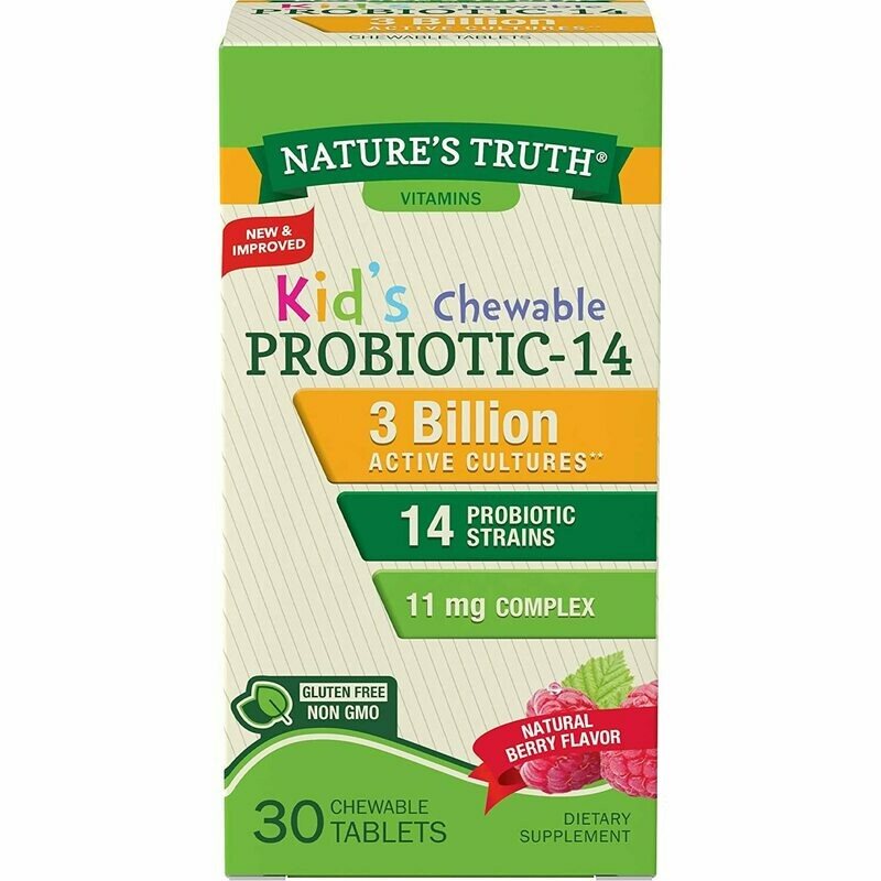 Nature's Truth Kids Chewable Probiotic-14  11mg