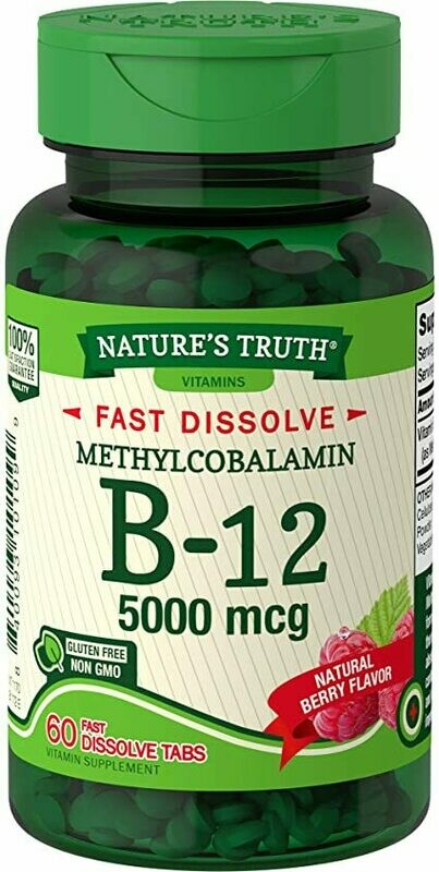 Nature's Truth B-12 5000mcg 60's