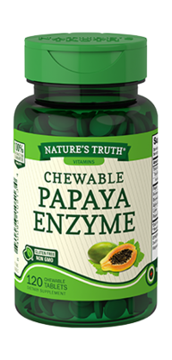 Nature's Truth Chewable Papaya Enzyme