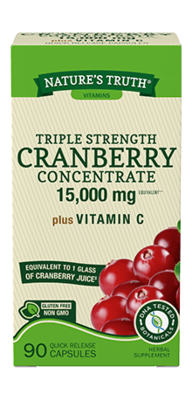 Nature's Truth Triple Strength Cranberry