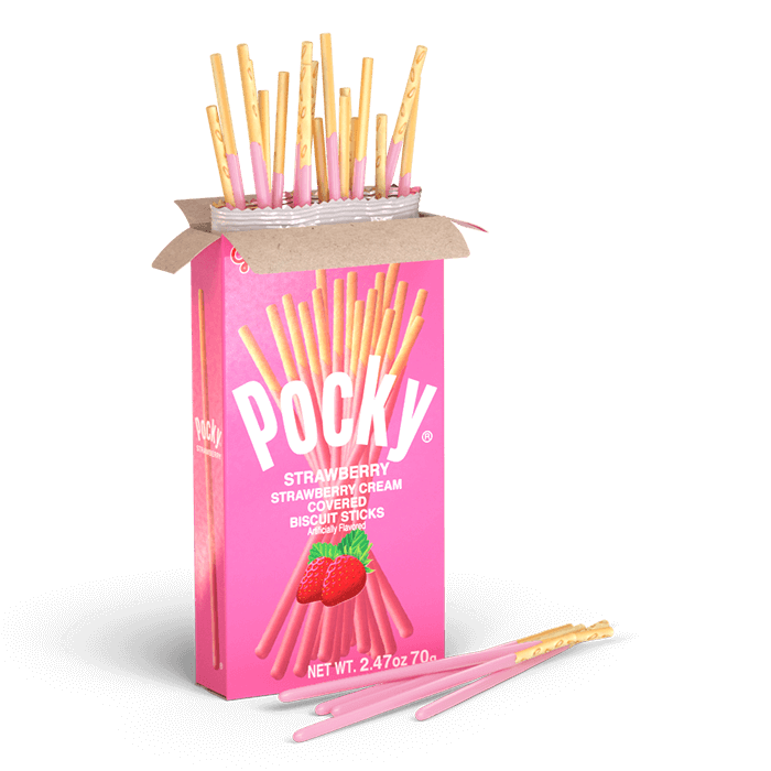 Pocky Strawberry Flavor