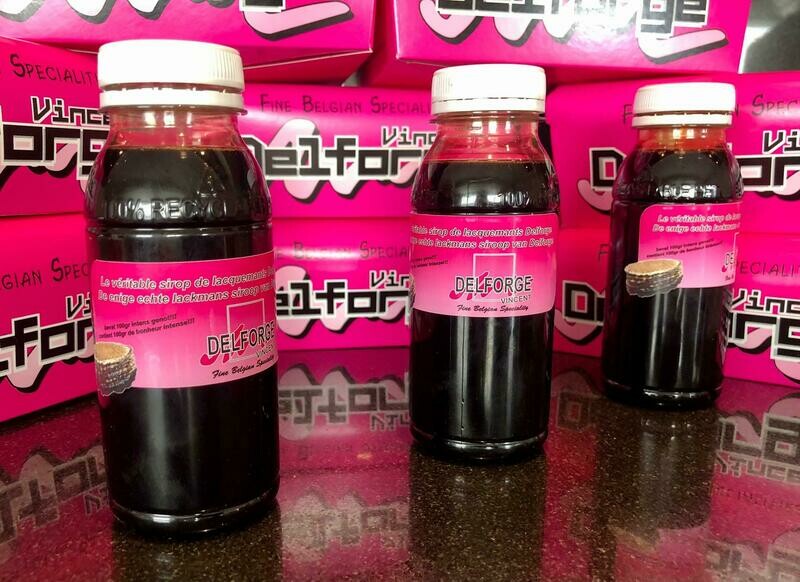 Flesje 300g LACKMANSSIROOP Vincent Delforge