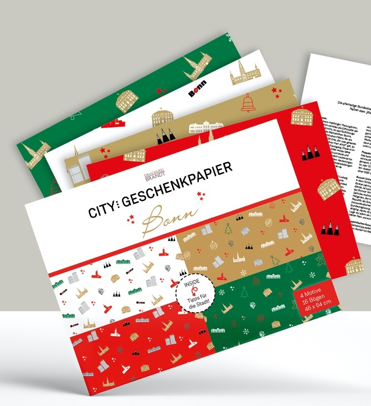 CITY-Geschenkpapier Bonn