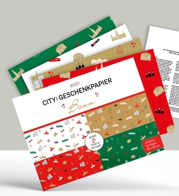 CITY-Geschenkpapier Bonn