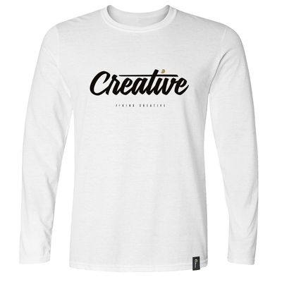 F*King Creative Script Long Sleeve T-Shirt