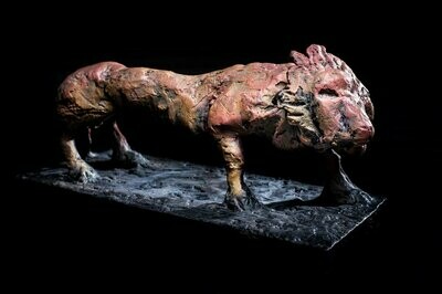 Markus Lüpertz | Bronze-Skulptur Löwe
