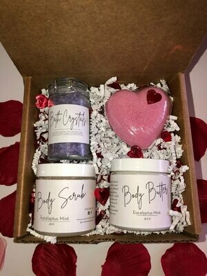 Valentines Day Spa Day Box