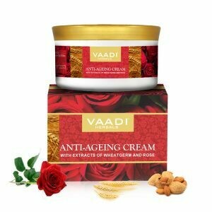 Anti Ageing Cream with Extracts of Almond Wheatgerm and Rose