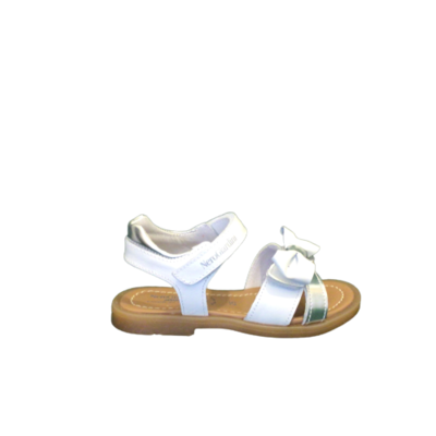 NeroGiardini sandalen meisjes bianco argento