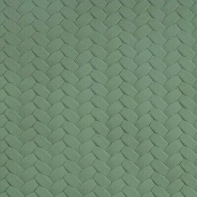Kunstleer gevlochten pastel mintgroen