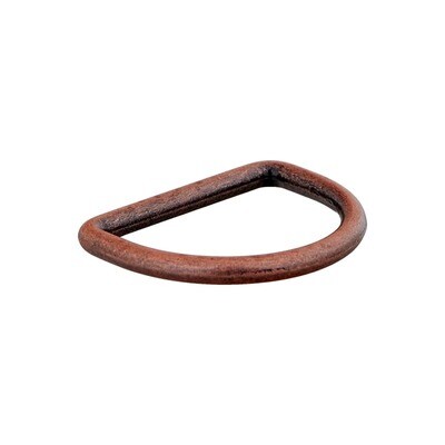 D-ring koperkleurig 25 mm
