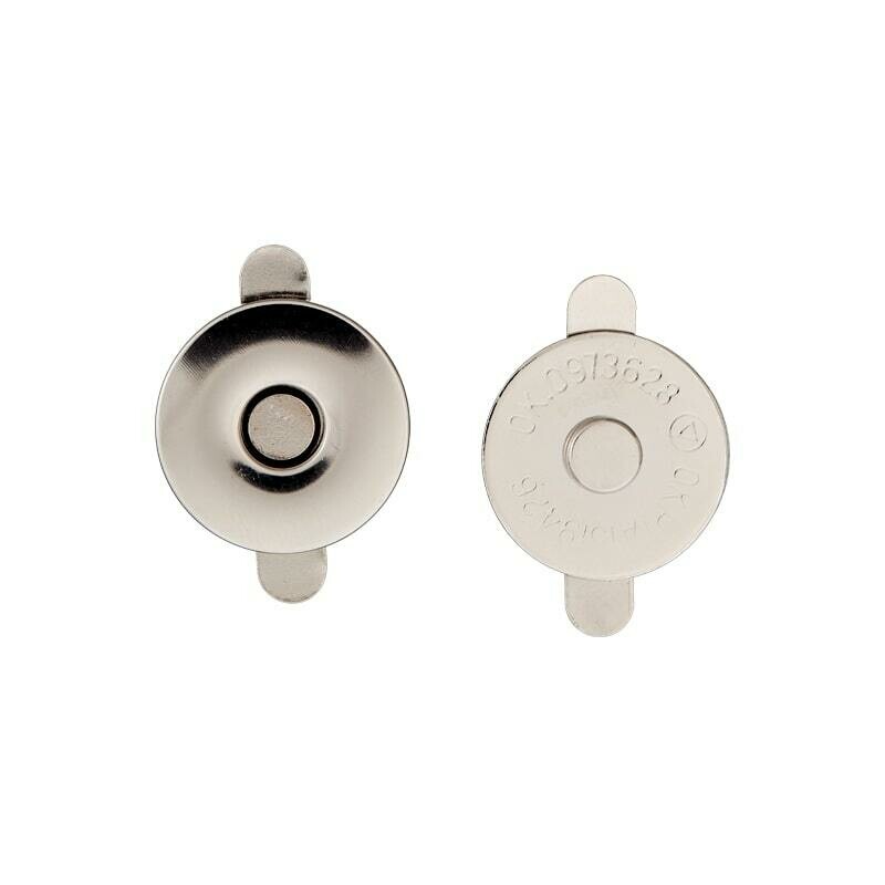 Magneetsluiting zilver 18 mm