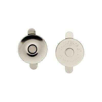 Magneetsluiting zilver 18 mm