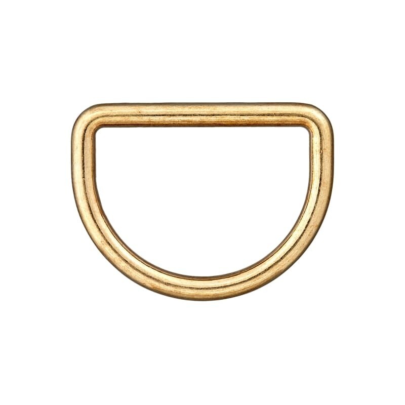 D-ring goudkleurig 25 mm