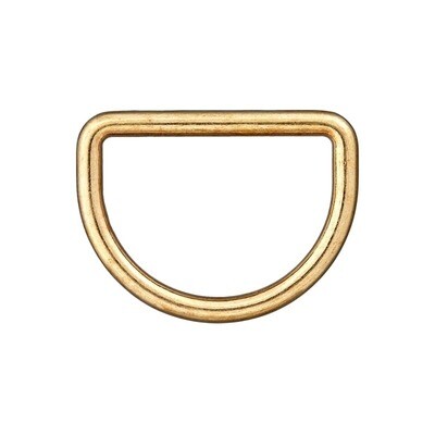 D-ring goudkleurig 25 mm