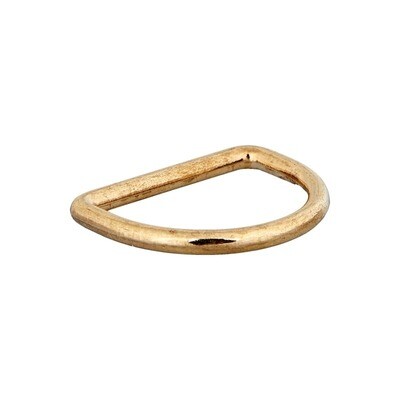 D-ring goudkleurig 25 mm