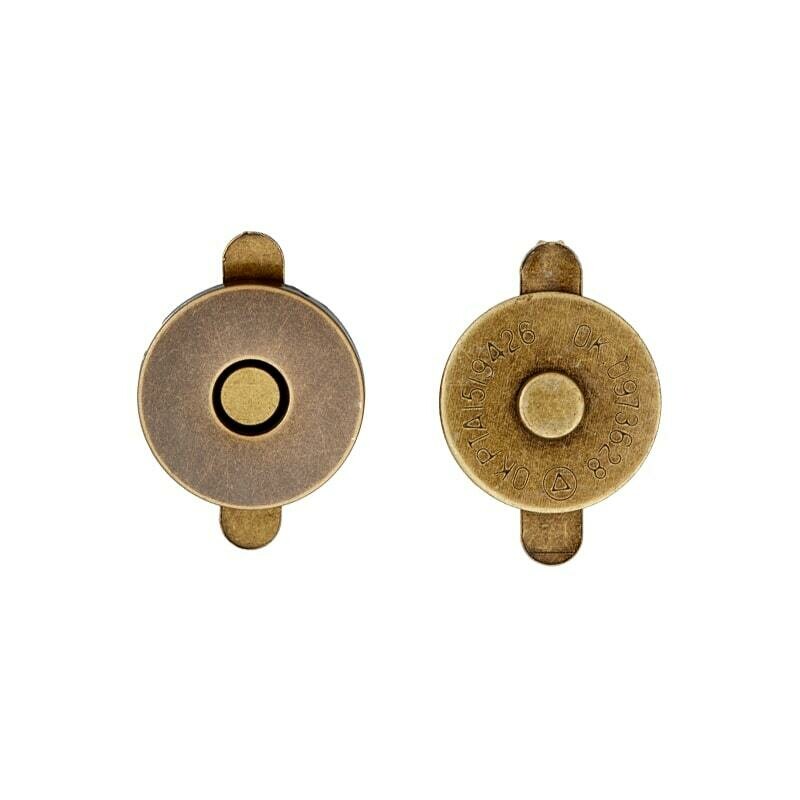 Magneetsluiting brons 18 mm