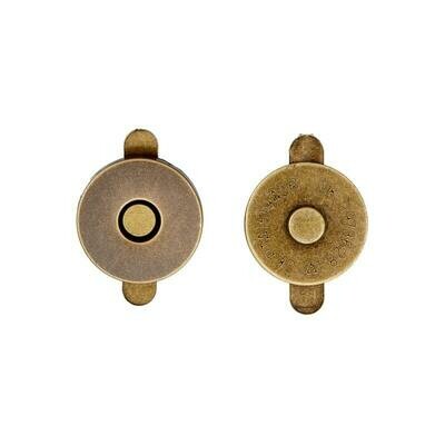 Magneetsluiting brons 18 mm