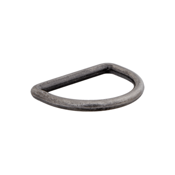 D-ring oud-zilverkleurig 25 mm