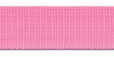 Tassenband roze 25 mm