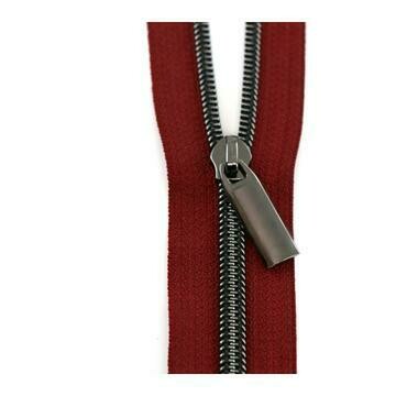 Spiraalrits op rol Burgundy/Gunmetal (excl. trekker)