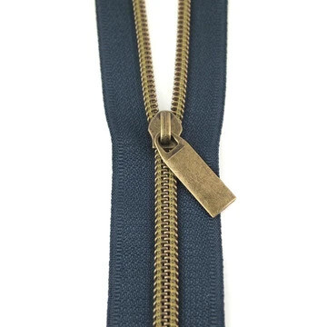 Spiraalrits op rol Navy/Antique (excl. trekker)