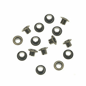 Nestelringen 4 mm bronskleurig staal