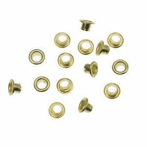 Nestelringen 4 mm goudkleurig staal