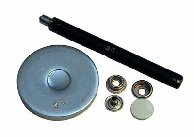 Gereedschap setje voor drukknopen 15 mm