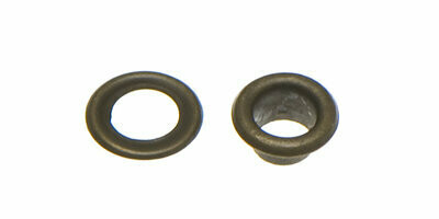 Nestelringen 5mm bronskleurig staal (set)