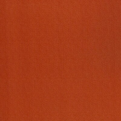 Katoenen stof, terracotta met stipjes