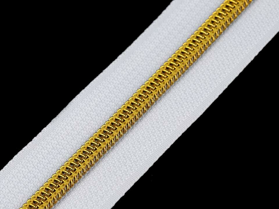 Spiraalrits op rol White/Gold (excl. trekker)