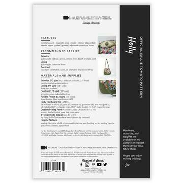 Patroon Holly van Sallie Tomato (engelstalig)