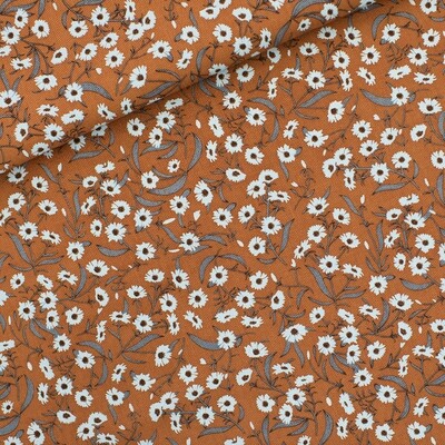 Canvas Cotton Gabardine Twill - Camomile Cashewbruin